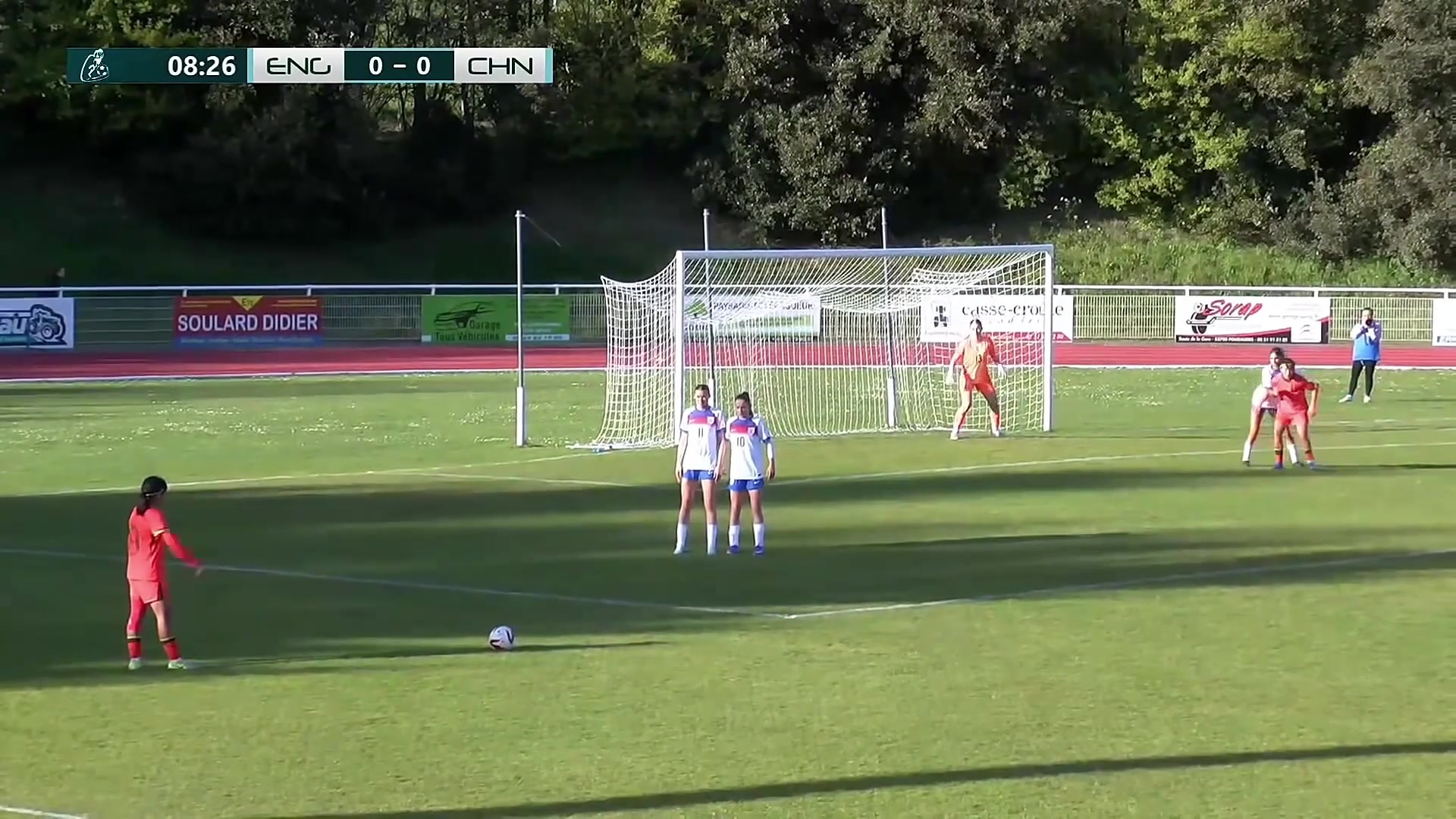 集锦蒙太古女杯-朱派淅制胜 中国U16女足1-0英格兰U16女足